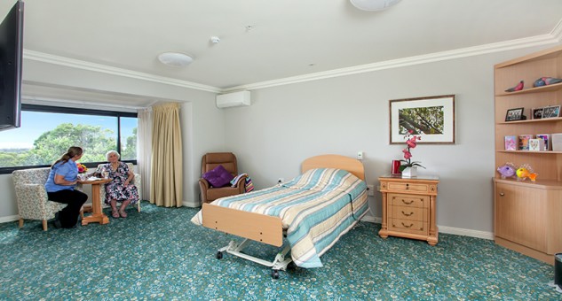 Жилые комнаты в пансионате