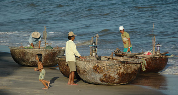 Вьетнамские рыбаки