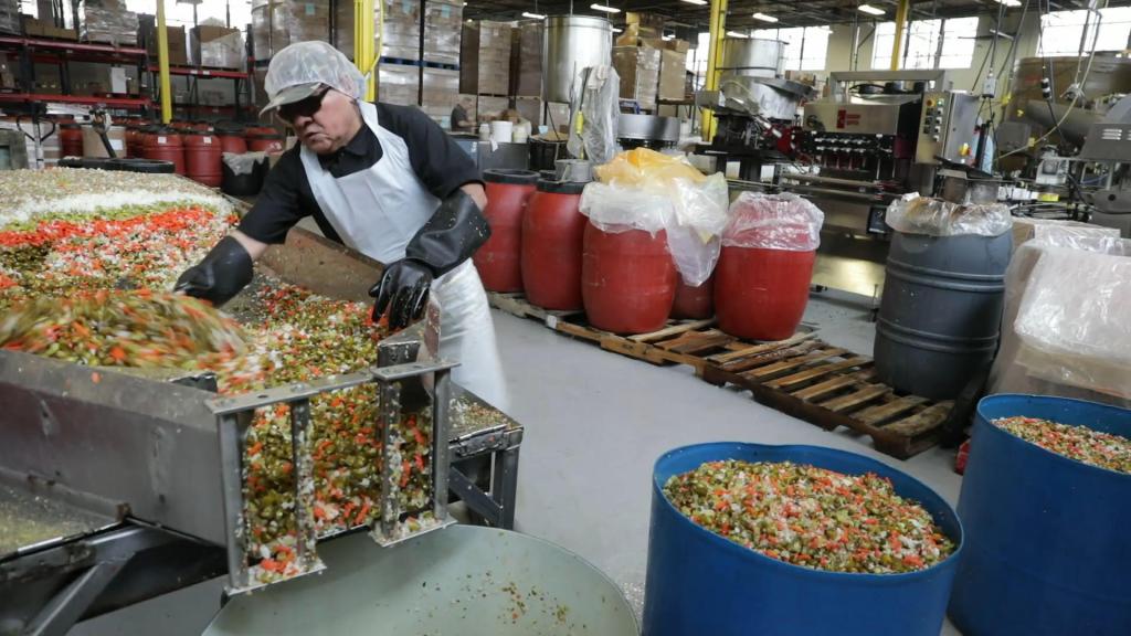 Производство замороженных овощей