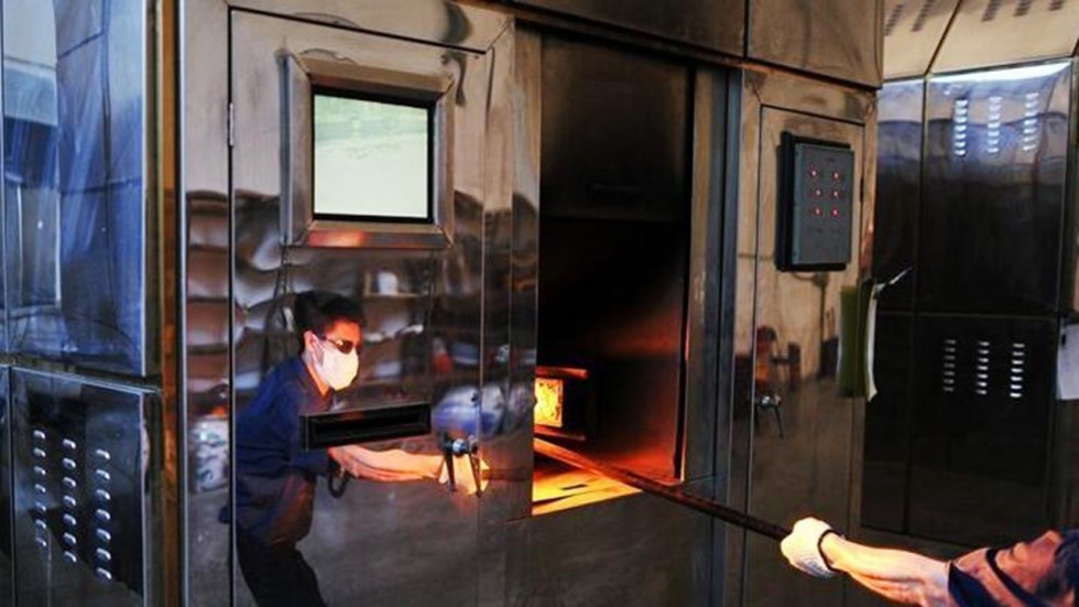 Процесс кремации человека