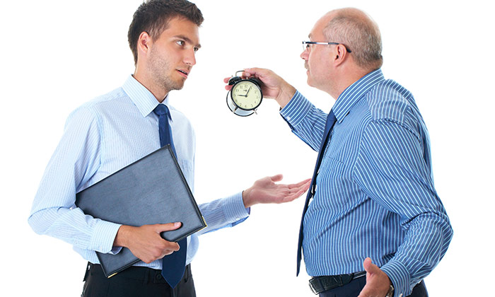 начальник и подчиненный