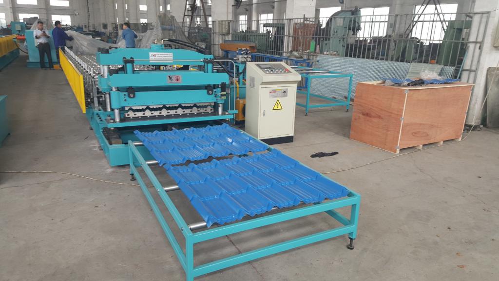 оборудование для производства металлочерепицы обзор