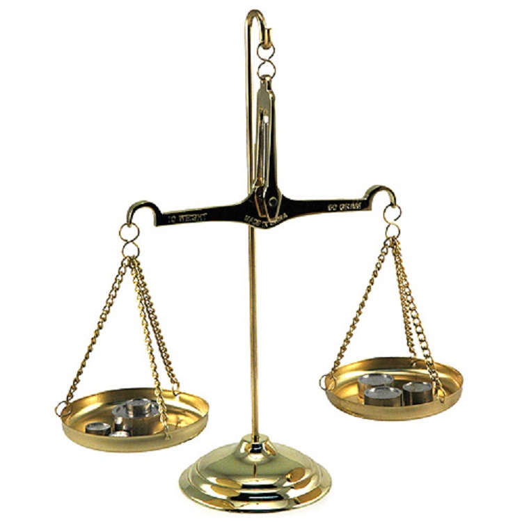 Деньги на весах