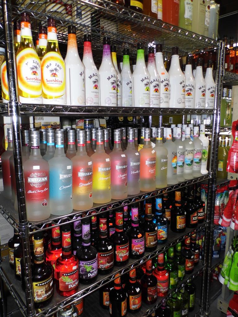 ассортимент алкоголя