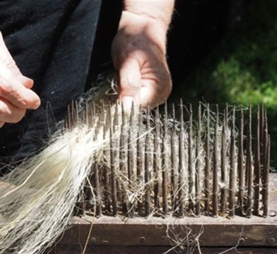 Обработка льна