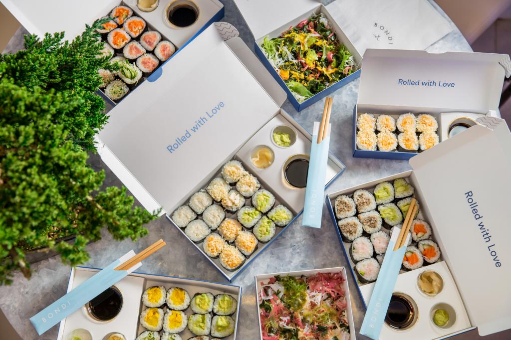 доставка суши ежемесячные затраты