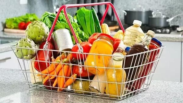 ассортимент продуктового магазина