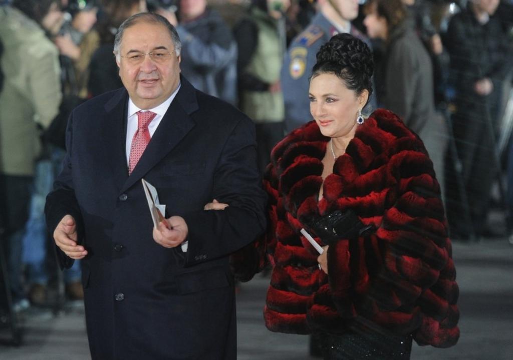 Алишер Усманов с супругой Ириной Винер-Усмановой