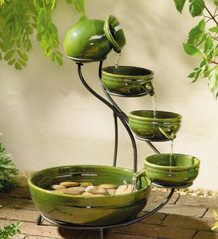 Декоративный мини-фонтан