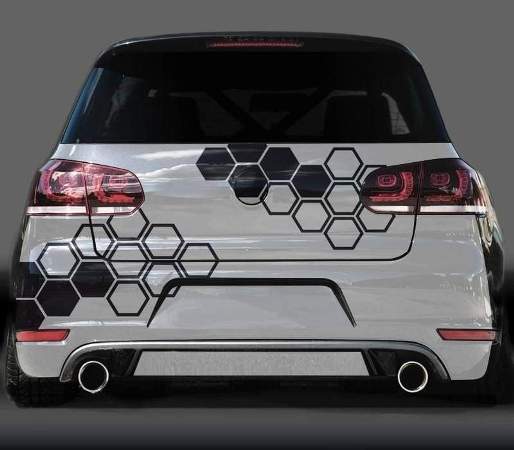 напечатать наклейку на авто