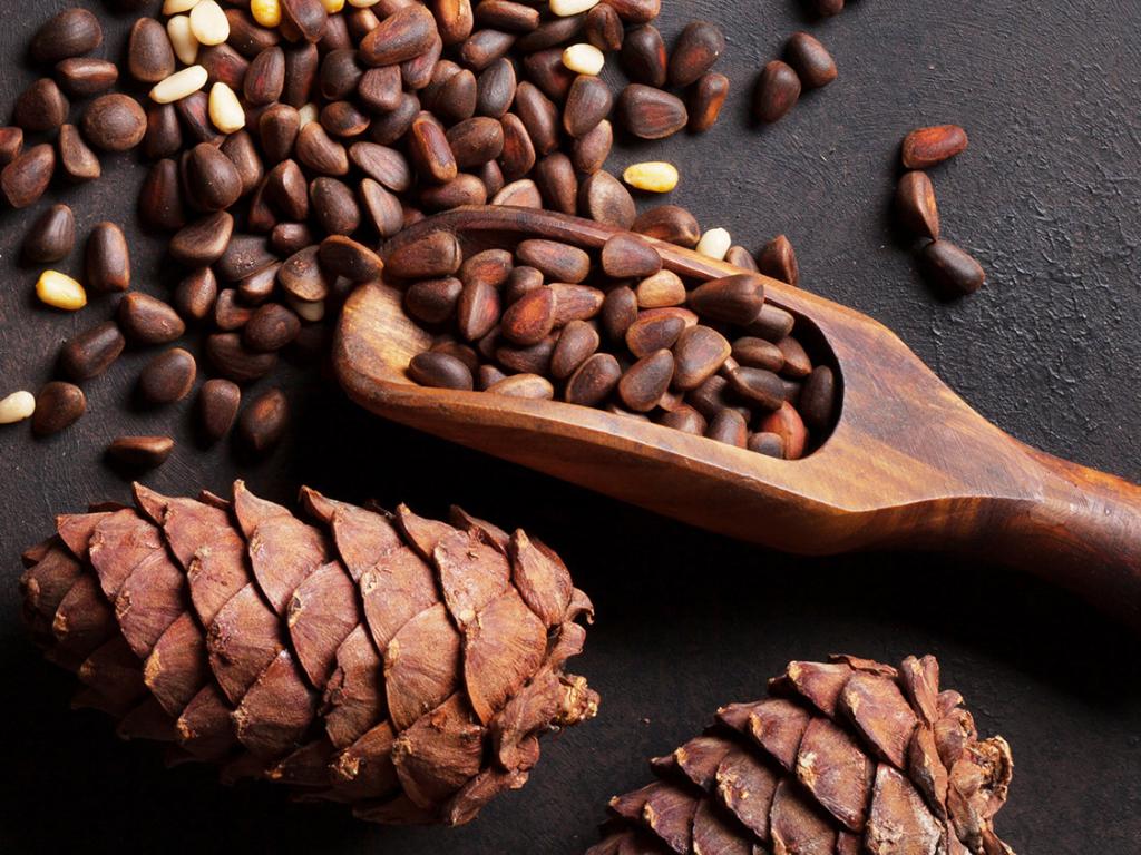 Кедровые орешки.