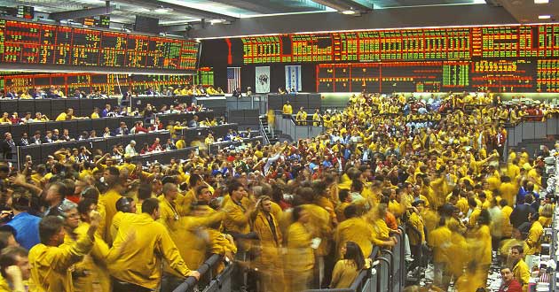 первые современные товарные биржи