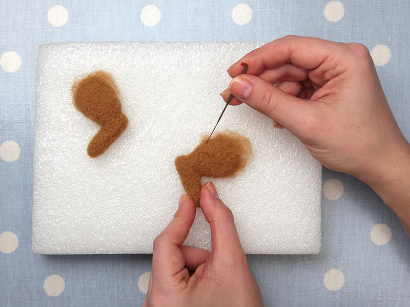 Техника валяния иглой