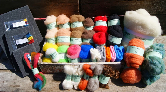 Инструменты для сухого валяния из шерсти