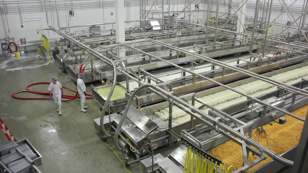 Производственное помещение мини-сыроварни