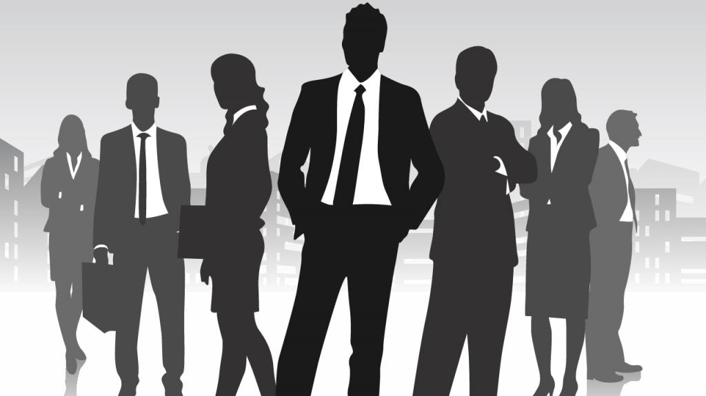 силуэты людей