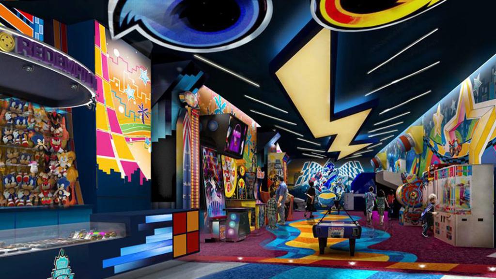 Развлекательный комплекс в торговом центре