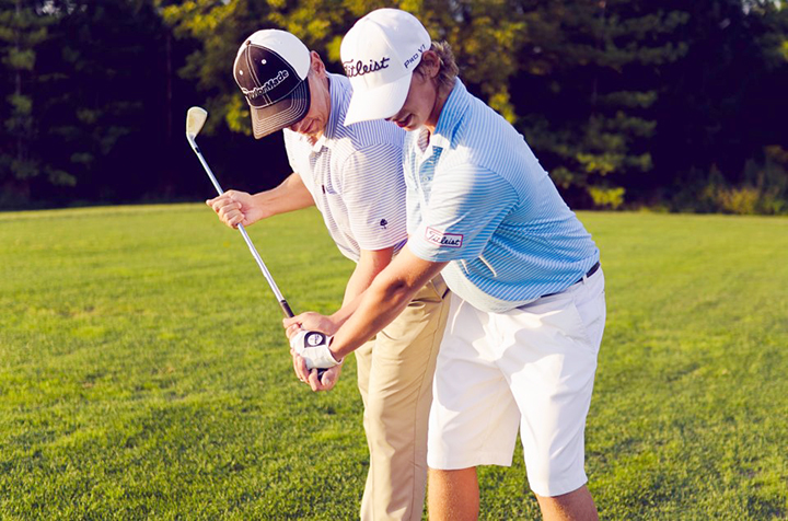 Тренер по гольфу в Америке.