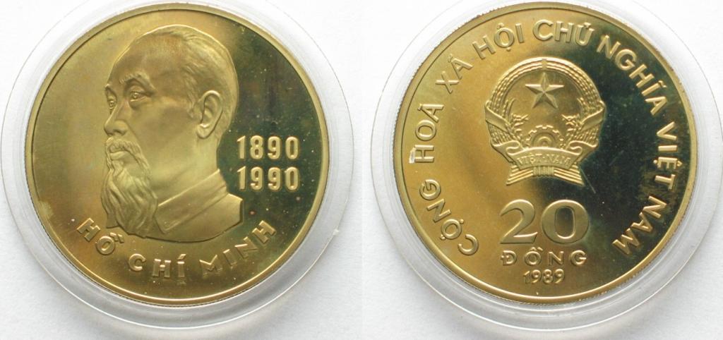 монета 20 донгов