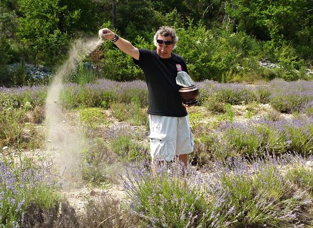 Прах из урны крематория