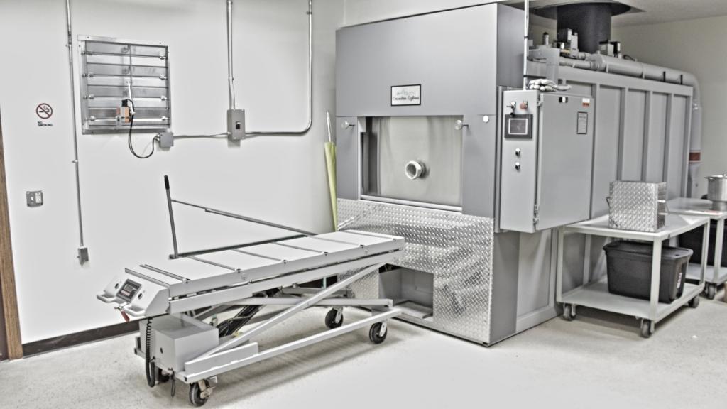 Как устроен крематорий изнутри