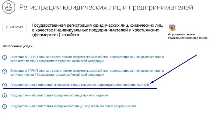 Как на "Госуслугах" открыть ИП