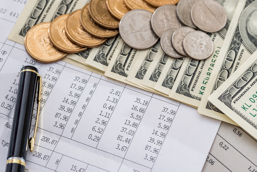 Подсчет расхода денежных средств.