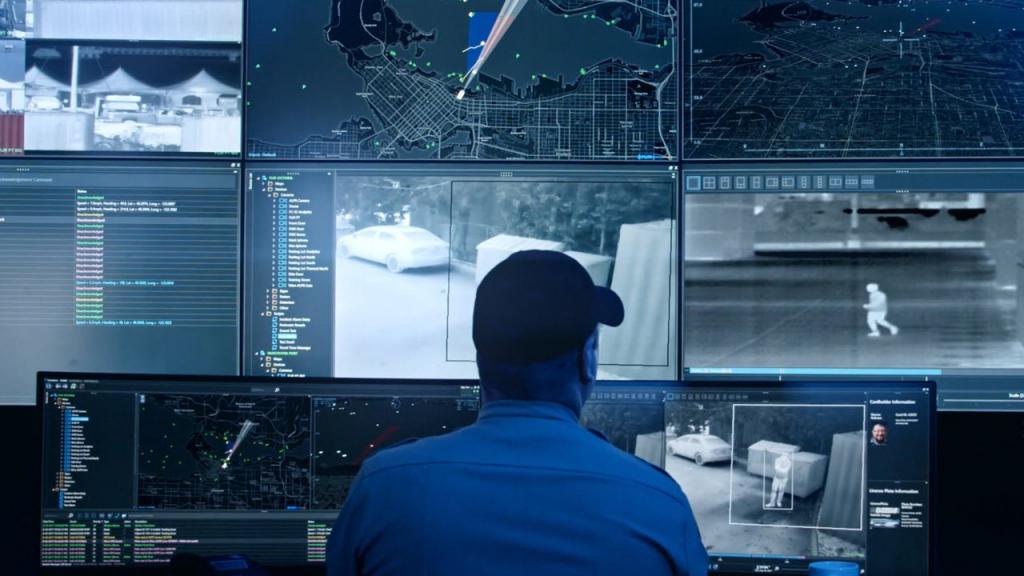 Пульт наблюдения