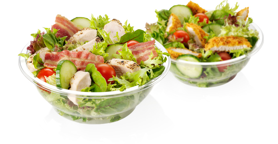 несколько салатов