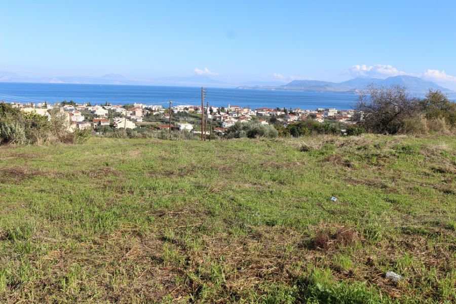 Земельный участок за городом.