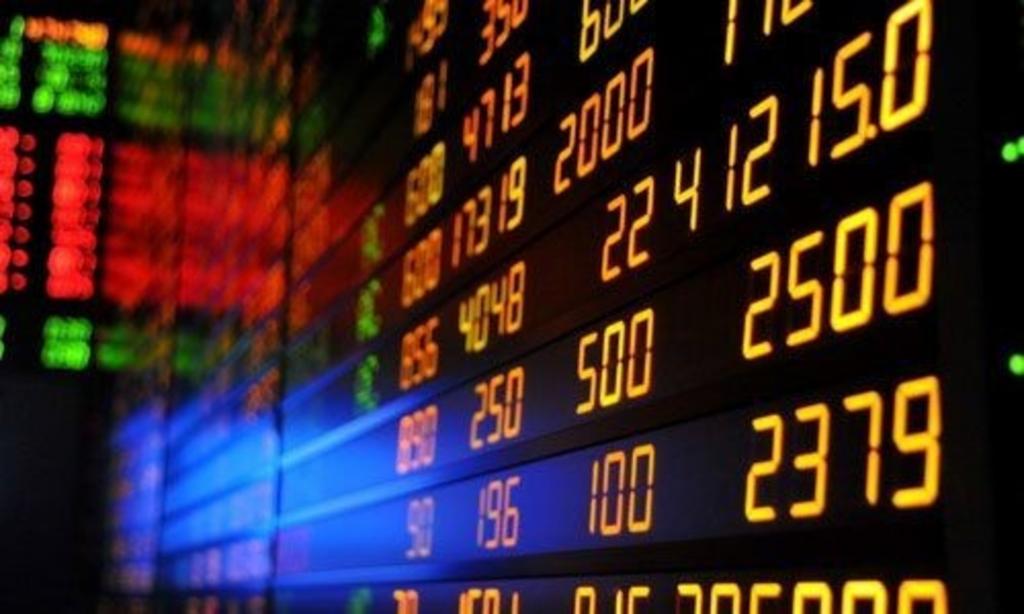 Числа на фондовой бирже.