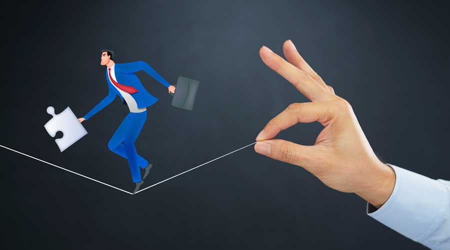 Рискованный бизнесмен.