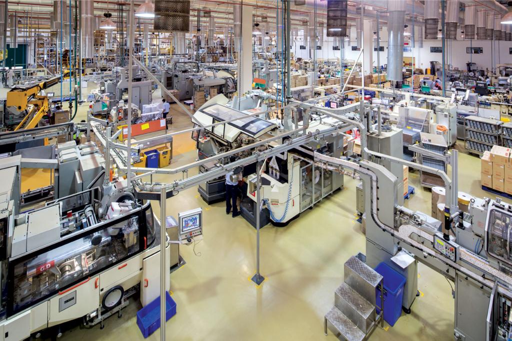 Цех по производству сигарет