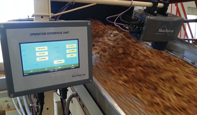 Конвейер с табаком для производства сигарет