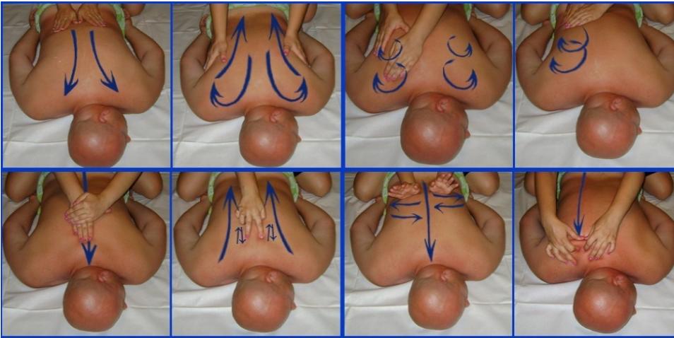 массаж спины