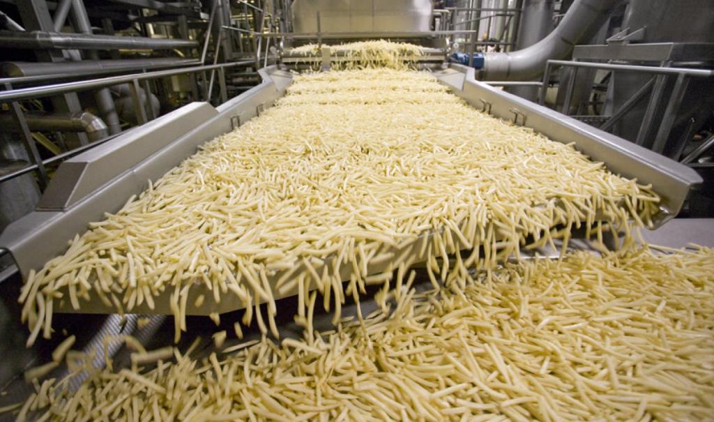 Производство картофеля в России