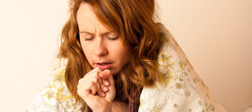 Заболевший человек