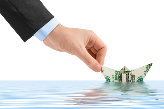 Лодочка из купюры