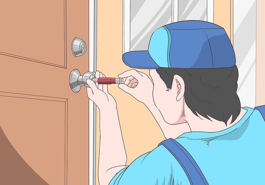 как взломать навесной с полукруглым ключом