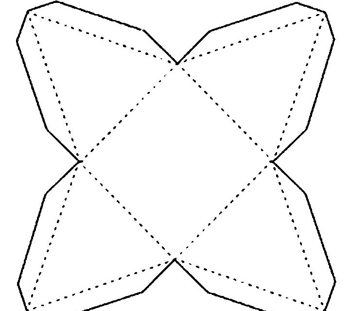 бонбоньерки шаблоны