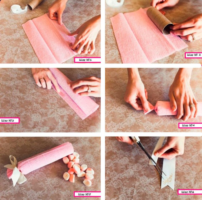 бонбоньерки на свадьбу своими руками