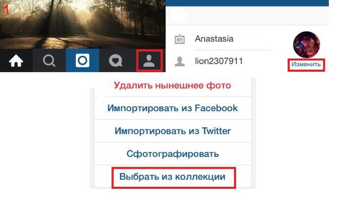 аватар можно импортировать