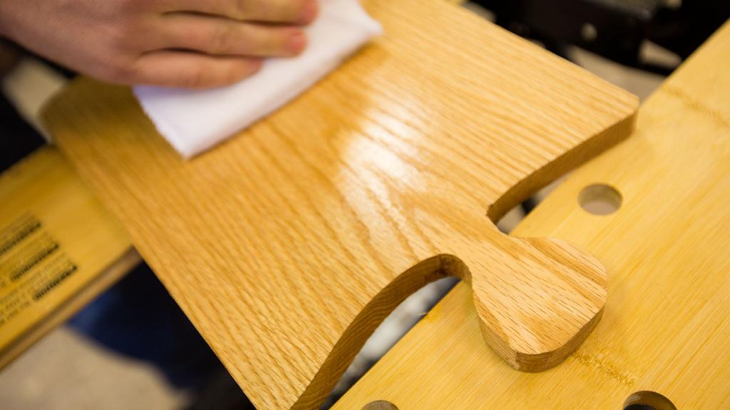 очищаем доску