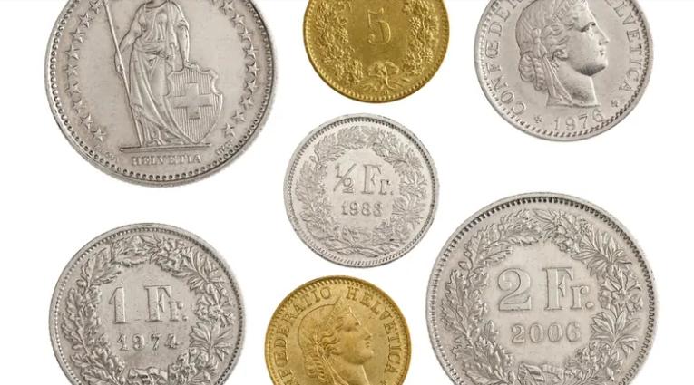 Монеты Швейцарии