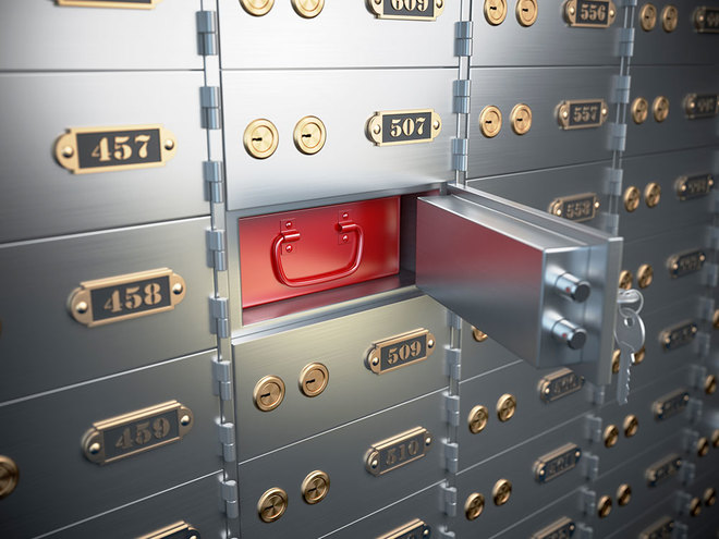 ячейки в хранилище депозитария