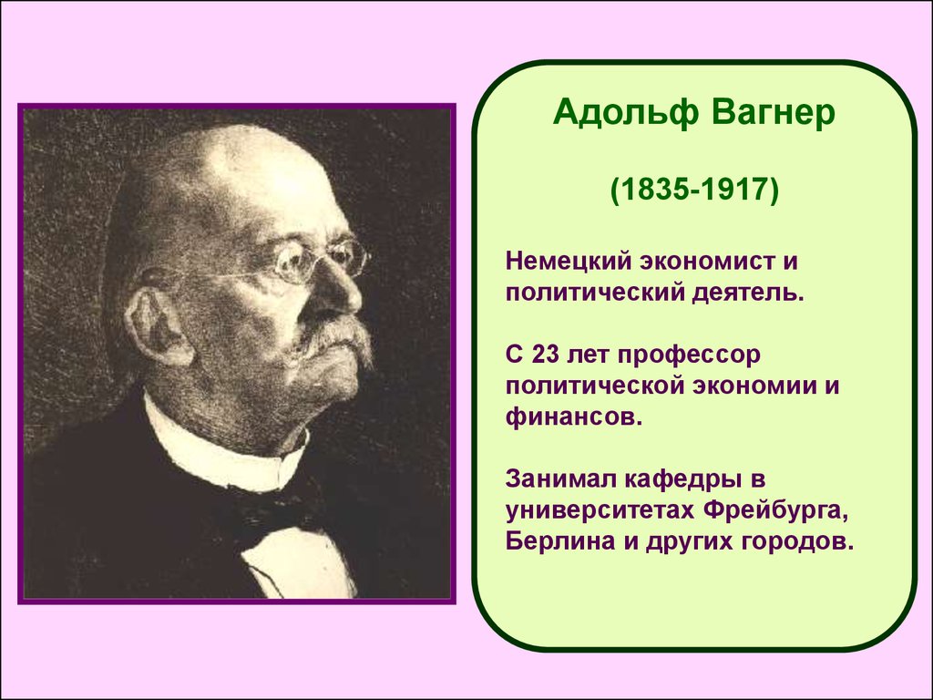 Адольф Вагнер