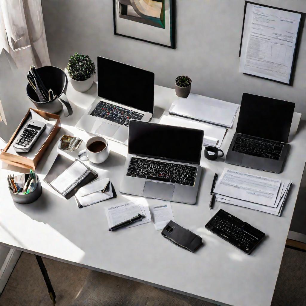 Рабочее место в офисе