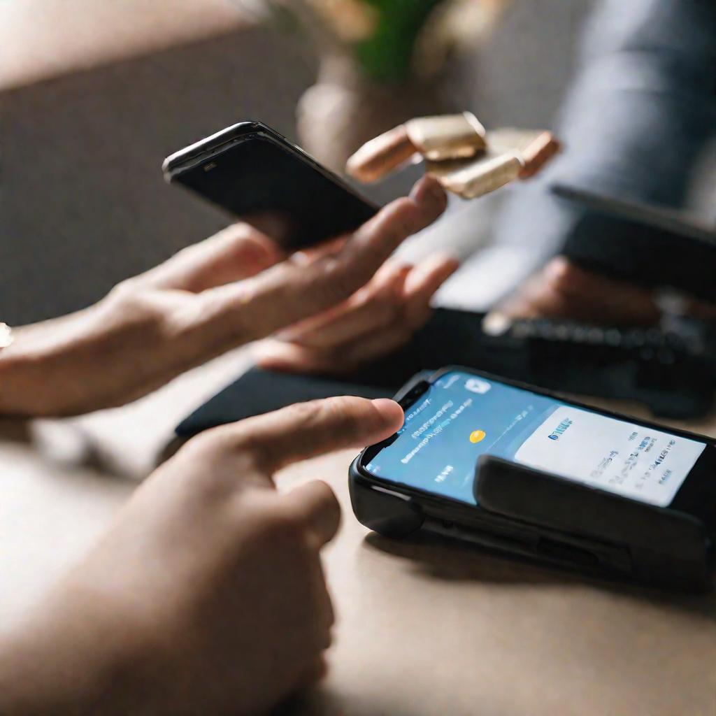 Перевод денег со смартфона